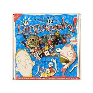 Dicecapades Board Game, Over 100 Dice (133) 1st Edition Haywire 2007 NEW, SEALED